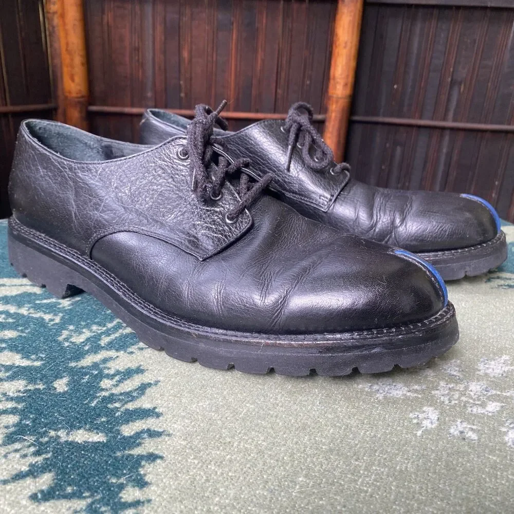Men’s John Esquivel Black 10.5 D Designer Shoes Lace Up